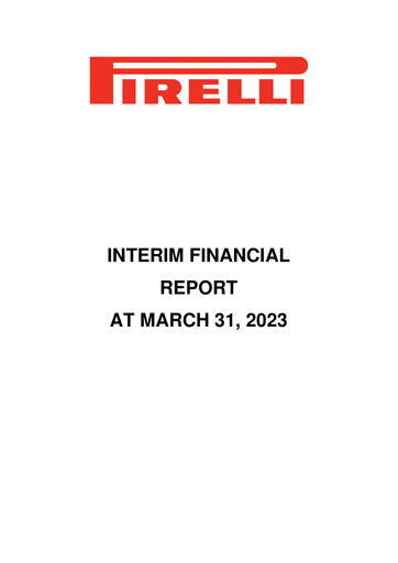 Thumbnail Pirelli
 Quarterly Report 2023-q1