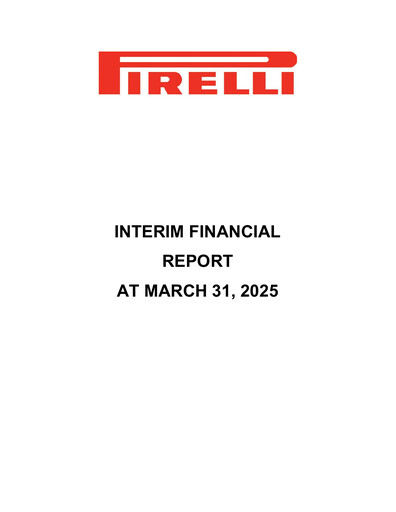 Thumbnail Pirelli
 Quarterly Report 2025-q1