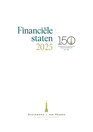 Thumbnail Ackermans & Van Haaren Financial Statement 2025
