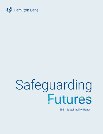 Thumbnail Hamilton Lane Sustainability Report 2021