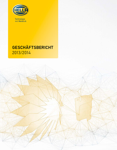 Thumbnail HELLA Annual Report 2013-2014