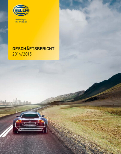 Thumbnail HELLA Annual Report 2014-2015