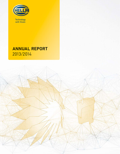 Thumbnail HELLA Annual Report 2013-2014