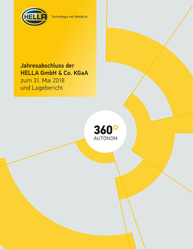 Thumbnail HELLA Financial Statement 2017-2018