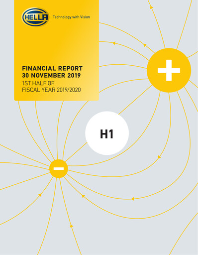 Thumbnail HELLA Half-year Report 2019-2020-h1