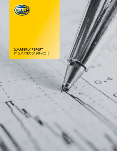 Thumbnail HELLA Quarterly Report 2014-2015-q1