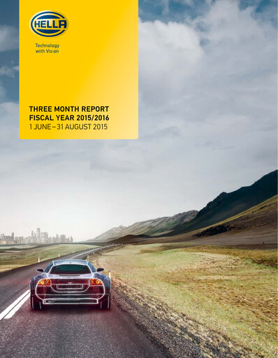 Thumbnail HELLA Quarterly Report 2015-2016-q1