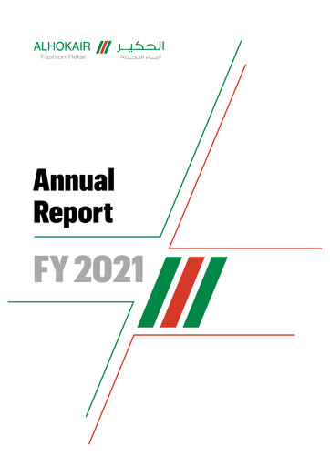 Thumbnail Cenomi Retail (Fawaz Abdulaziz Al Hokair & Company) Annual Report 2021