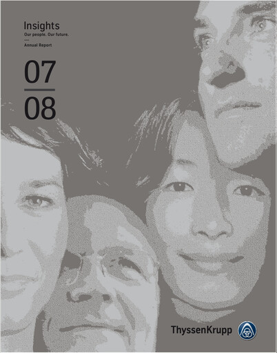 Thumbnail Thyssenkrupp Annual Report 2008