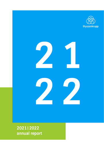 Thumbnail Thyssenkrupp Annual Report 2022
