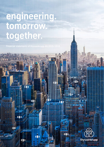 Thumbnail Thyssenkrupp Financial Statement 2016