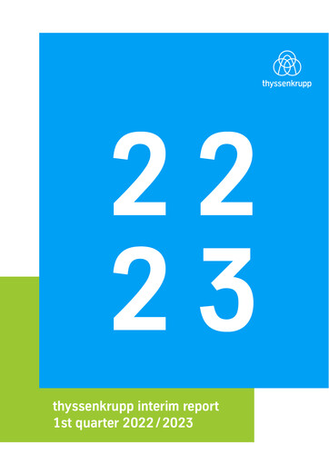 Vorschaubild Thyssenkrupp Quartalsbericht 2023-q1