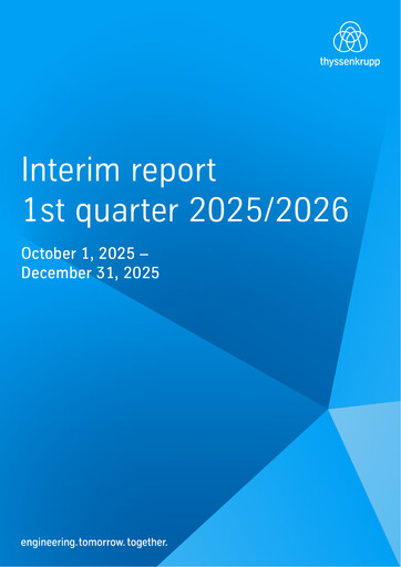 Vorschaubild Thyssenkrupp Quartalsbericht 2026-q1