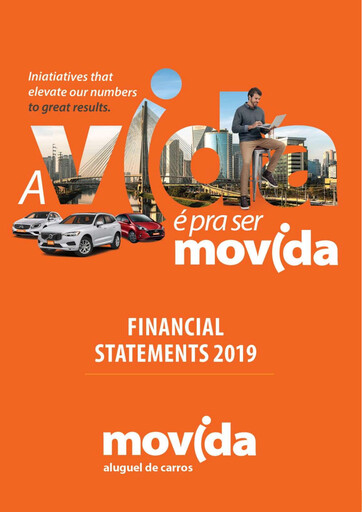 Thumbnail Movida Participações Financial Statement 2019