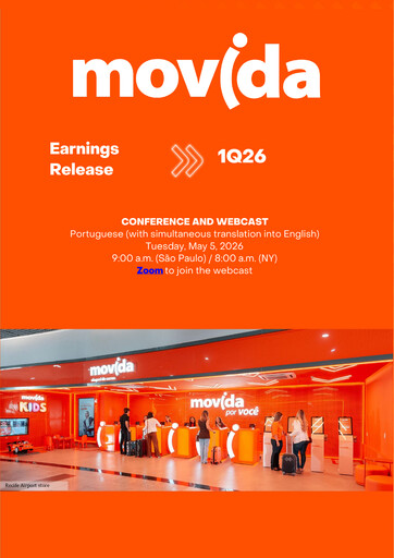 Thumbnail Movida Participações Quarterly Report 2026-q1