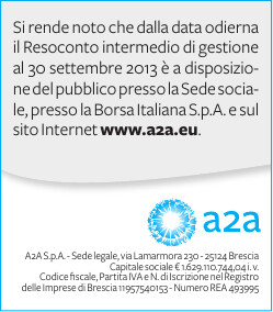 Thumbnail A2A Quarterly Report 2013-q3