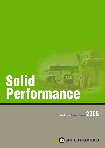 Thumbnail United Tractors
 Annual Report 2005