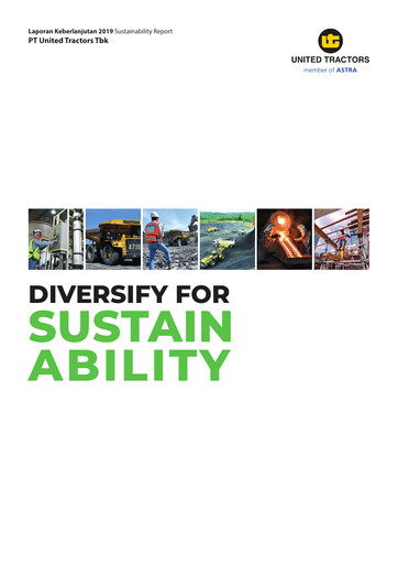 Vorschaubild United Tractors
 Nachhaltigkeitsbericht 2019