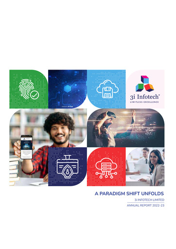 Vorschaubild 3i Infotech
 Jahresbericht 2022-2023