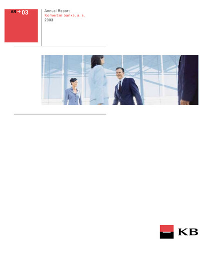Thumbnail Komerční banka Annual Report 2003
