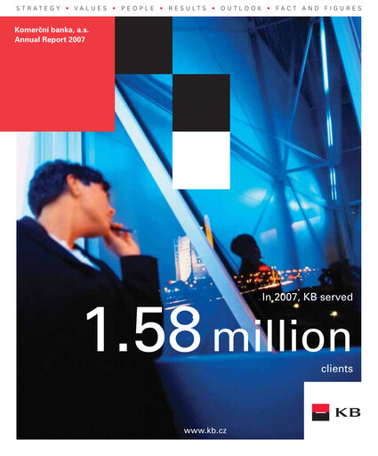 Thumbnail Komerční banka Annual Report 2007