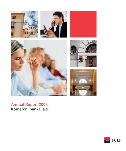 Thumbnail Komerční banka Annual Report 2008