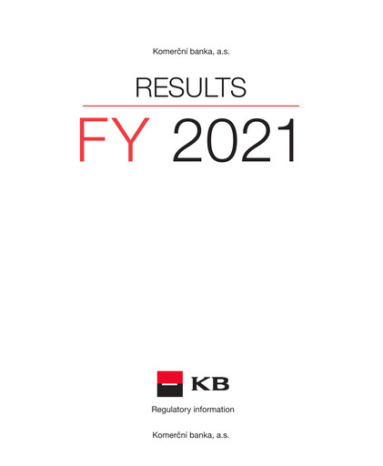 Thumbnail Komerční banka Financial Report 2021