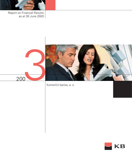 Thumbnail Komerční banka Half-year Report 2003-h1