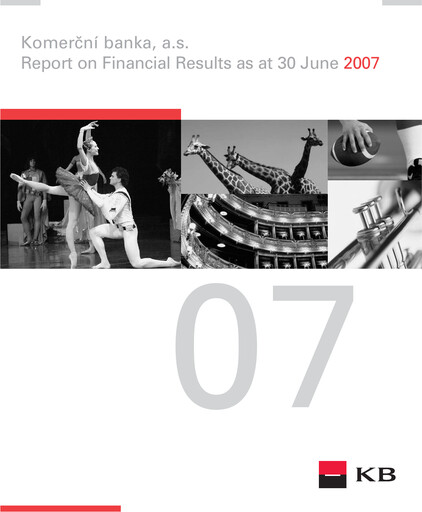 Thumbnail Komerční banka Half-year Report 2007-h1