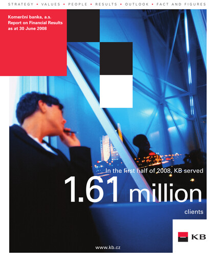 Thumbnail Komerční banka Half-year Report 2008-h1