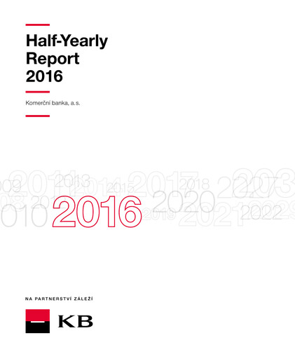 Miniature Komerční banka Rapport semestriel 2016