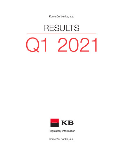 Thumbnail Komerční banka Quarterly Report 2021-q1