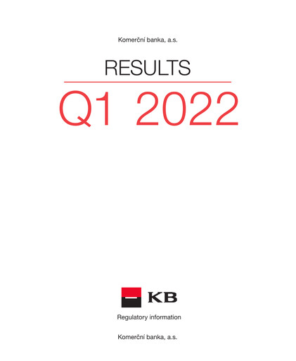 Thumbnail Komerční banka Quarterly Report 2022-q1
