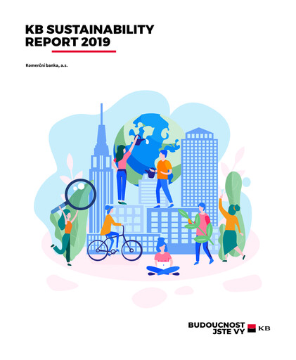 Thumbnail Komerční banka Sustainability Report 2019