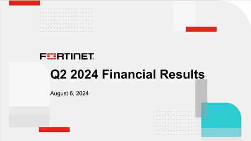 Thumbnail Fortinet Quarterly Report 2024-q2