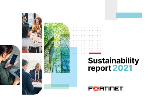 Thumbnail Fortinet Sustainability Report 2021