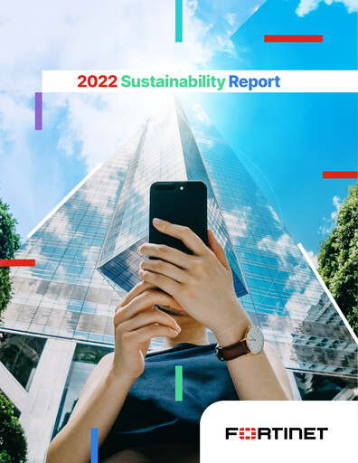 Thumbnail Fortinet Sustainability Report 2022