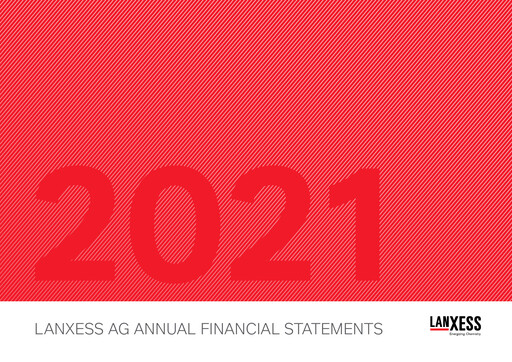 Thumbnail Lanxess Financial Statement 2021