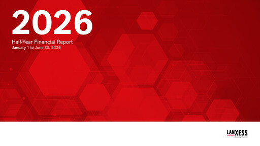 Miniature Lanxess Rapport semestriel 2026-h1