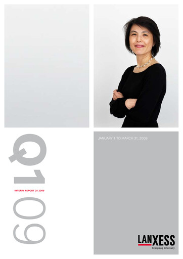 Thumbnail Lanxess Quarterly Report 2009-q1