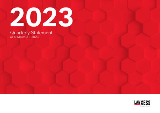 Thumbnail Lanxess Quarterly Report 2023-q1
