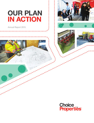 Thumbnail Choice Properties REIT Annual Report 2015