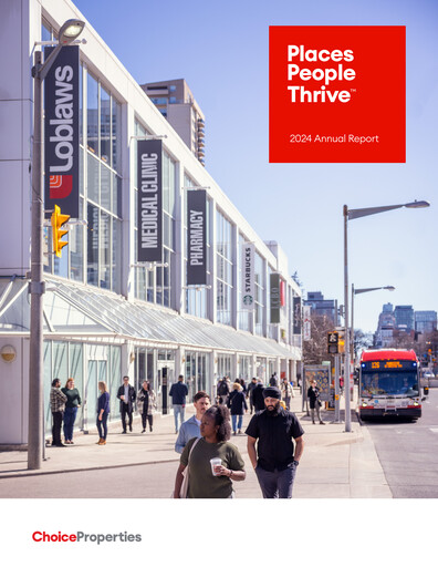 Thumbnail Choice Properties REIT Annual Report 2024