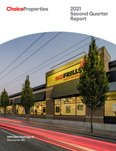 Thumbnail Choice Properties REIT Quarterly Report 2021-q2
