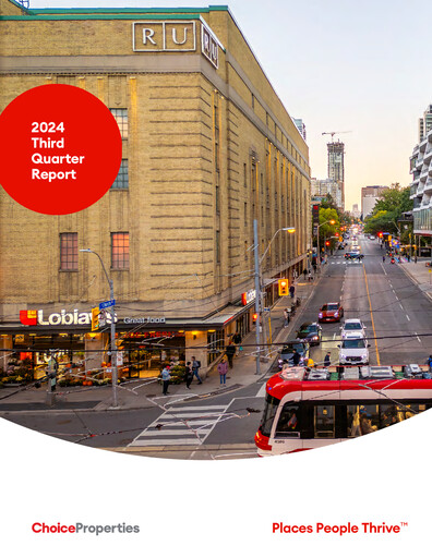 Thumbnail Choice Properties REIT Quarterly Report 2024-q3