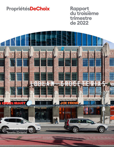 Thumbnail Choice Properties REIT Quarterly Report 2022-q3