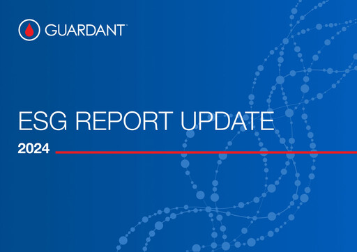 Miniature Guardant Health
 Rapport ESG 2024