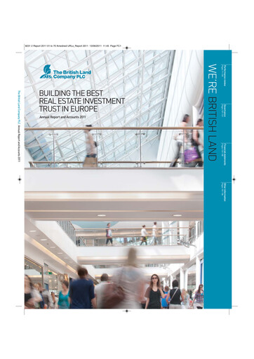 Vorschaubild British Land
 Jahresbericht 2011