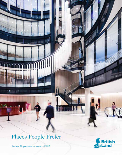 Vorschaubild British Land
 Jahresbericht 2022