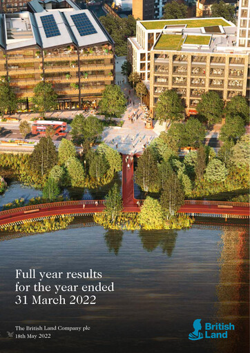 Thumbnail British Land
 Financial Report 2022